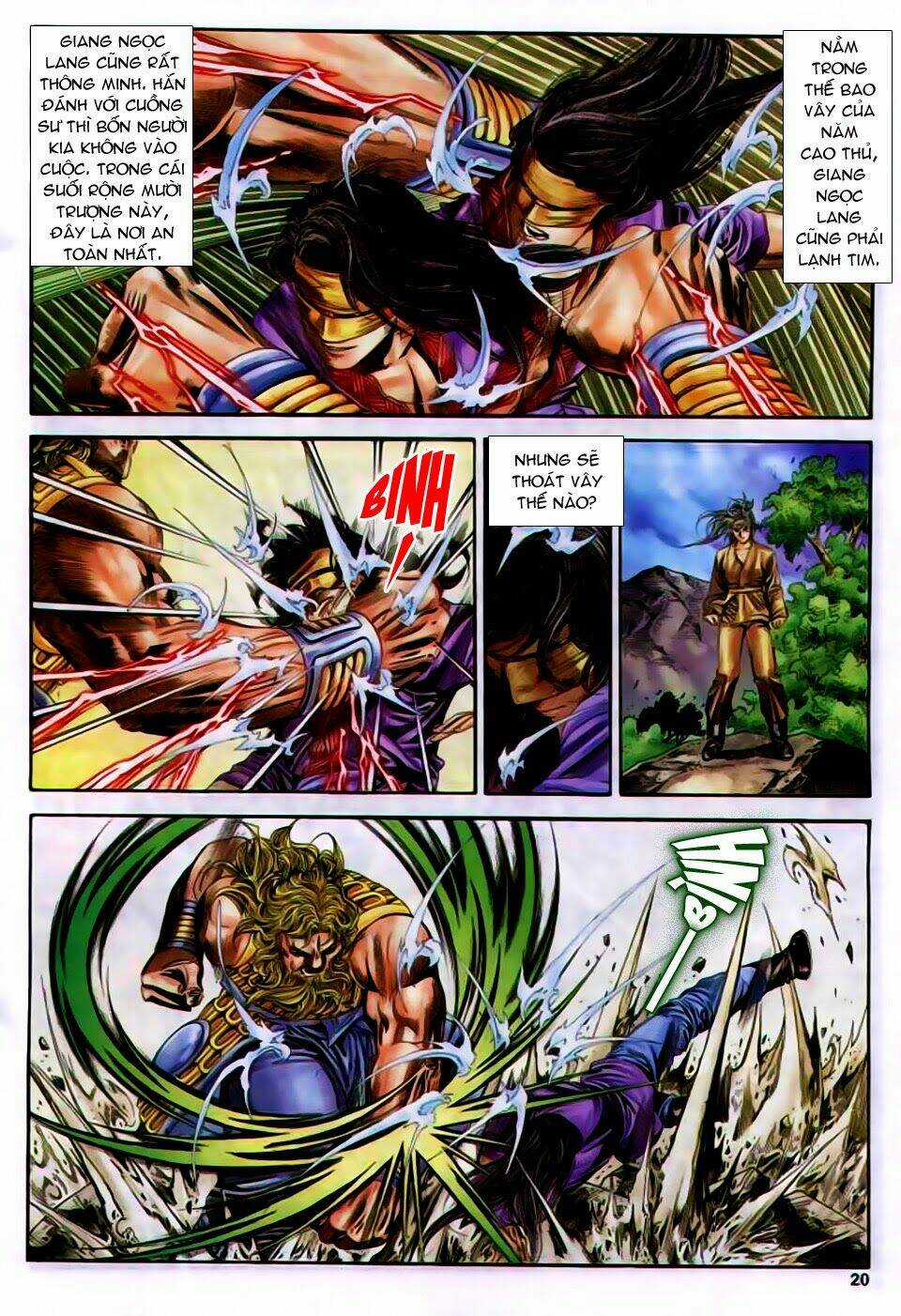 Song Hùng Kỳ Hiệp Chapter 175 trang 19