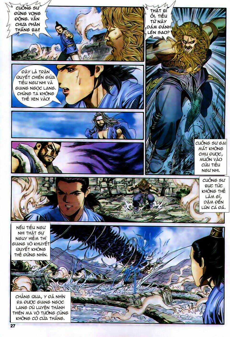 Song Hùng Kỳ Hiệp Chapter 176 trang 27