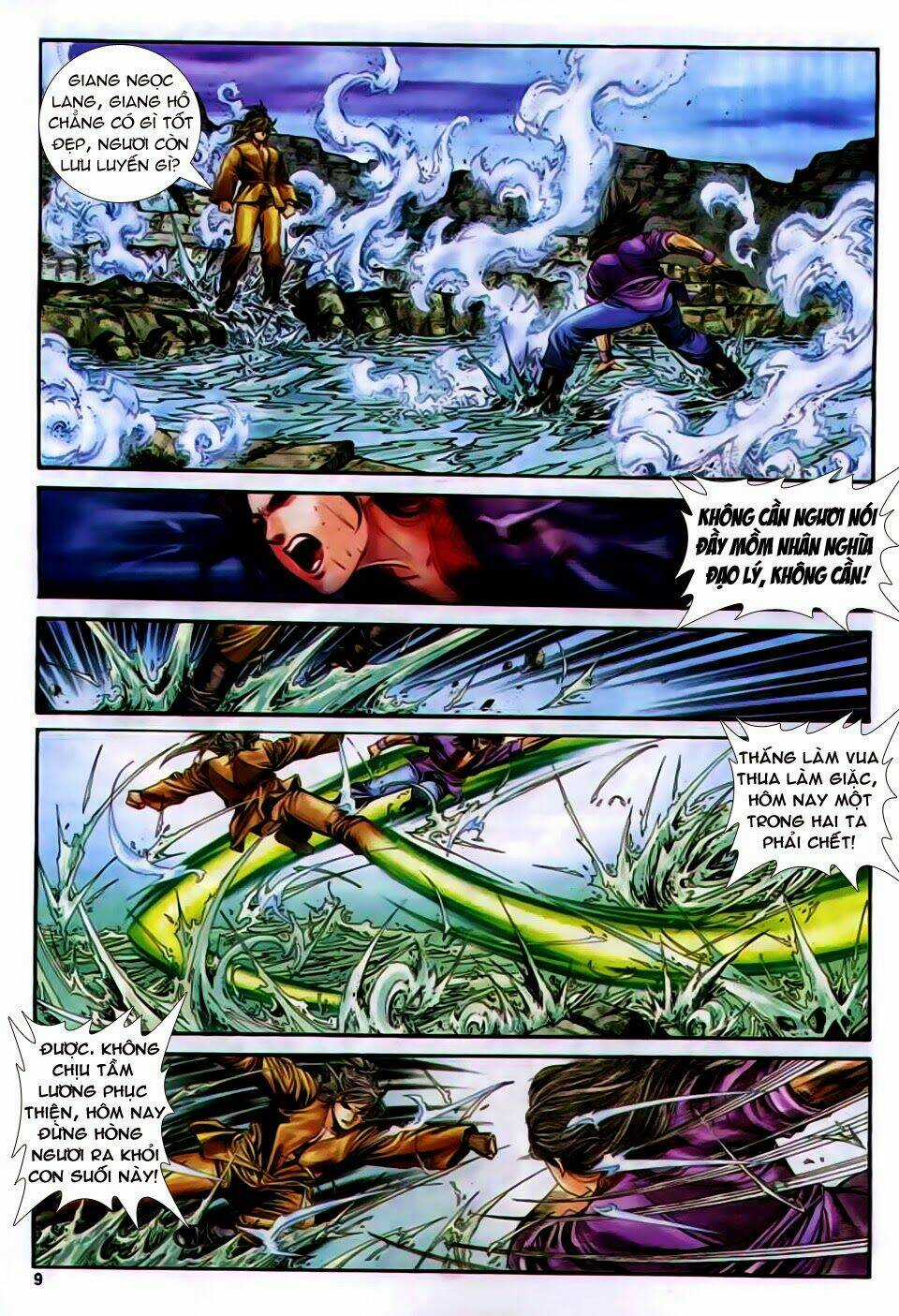 Song Hùng Kỳ Hiệp Chapter 176 trang 9