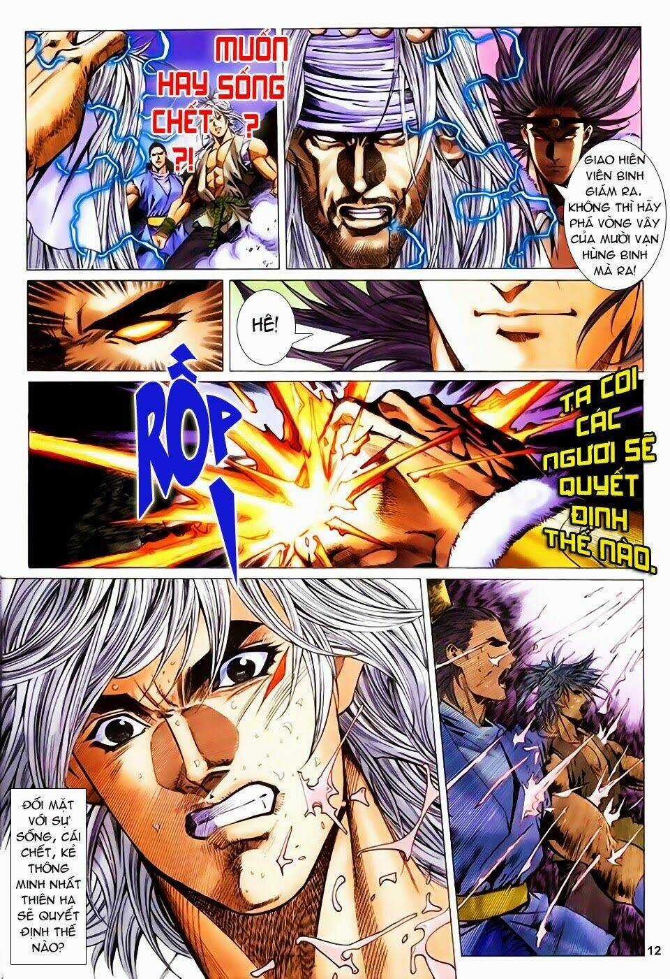 Song Hùng Kỳ Hiệp Chapter 178 trang 10