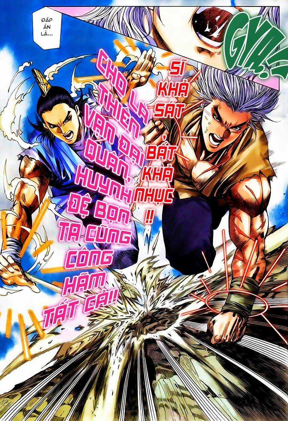 Song Hùng Kỳ Hiệp Chapter 178 trang 11