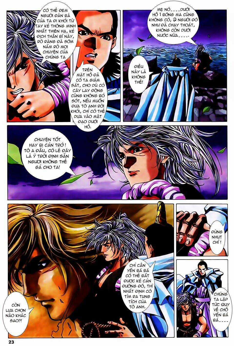 Song Hùng Kỳ Hiệp Chapter 180 trang 22