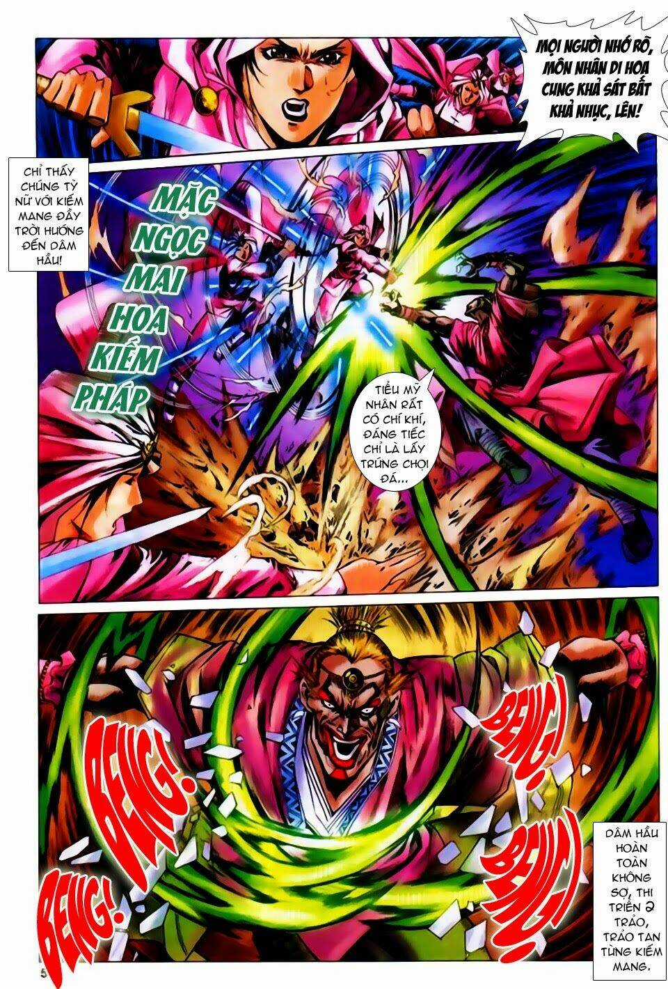 Song Hùng Kỳ Hiệp Chapter 180 trang 4