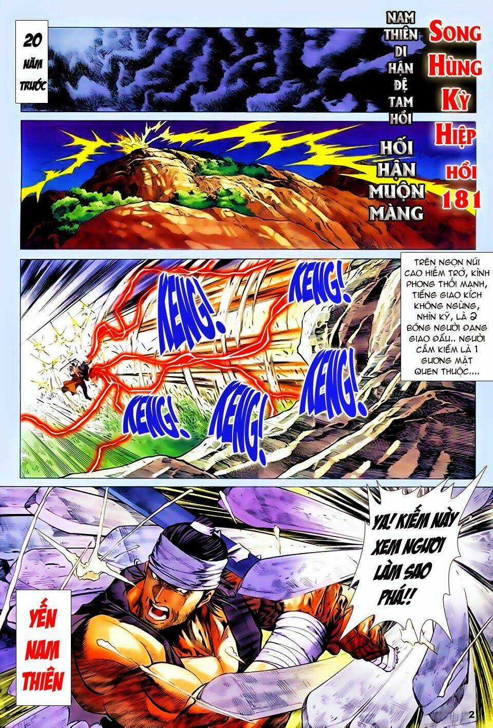 Song Hùng Kỳ Hiệp Chapter 181 trang 1