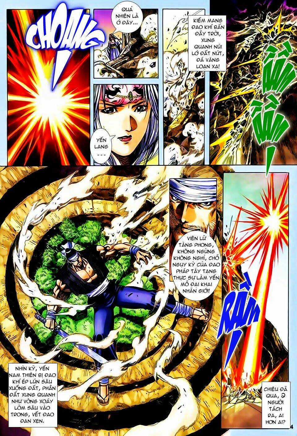 Song Hùng Kỳ Hiệp Chapter 181 trang 3