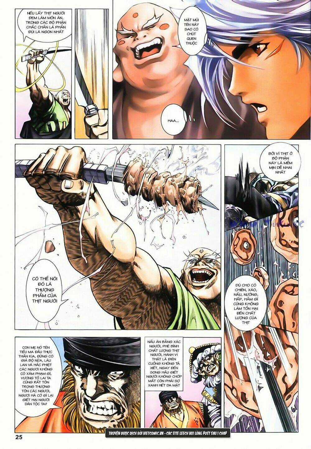 Song Hùng Kỳ Hiệp Chapter 182 trang 22