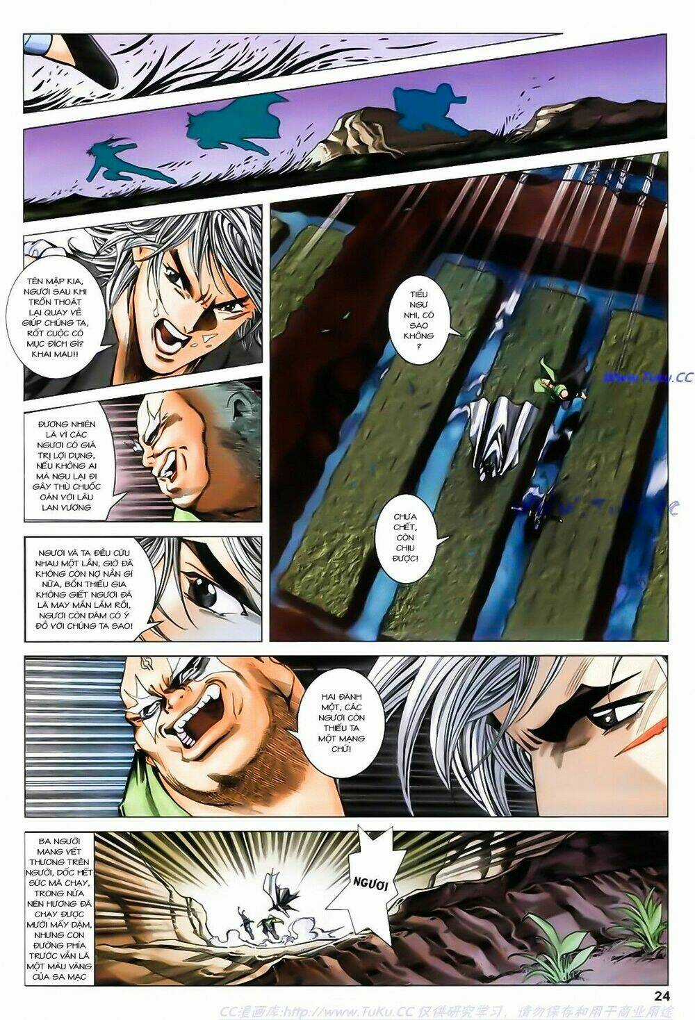 Song Hùng Kỳ Hiệp Chapter 185 trang 23