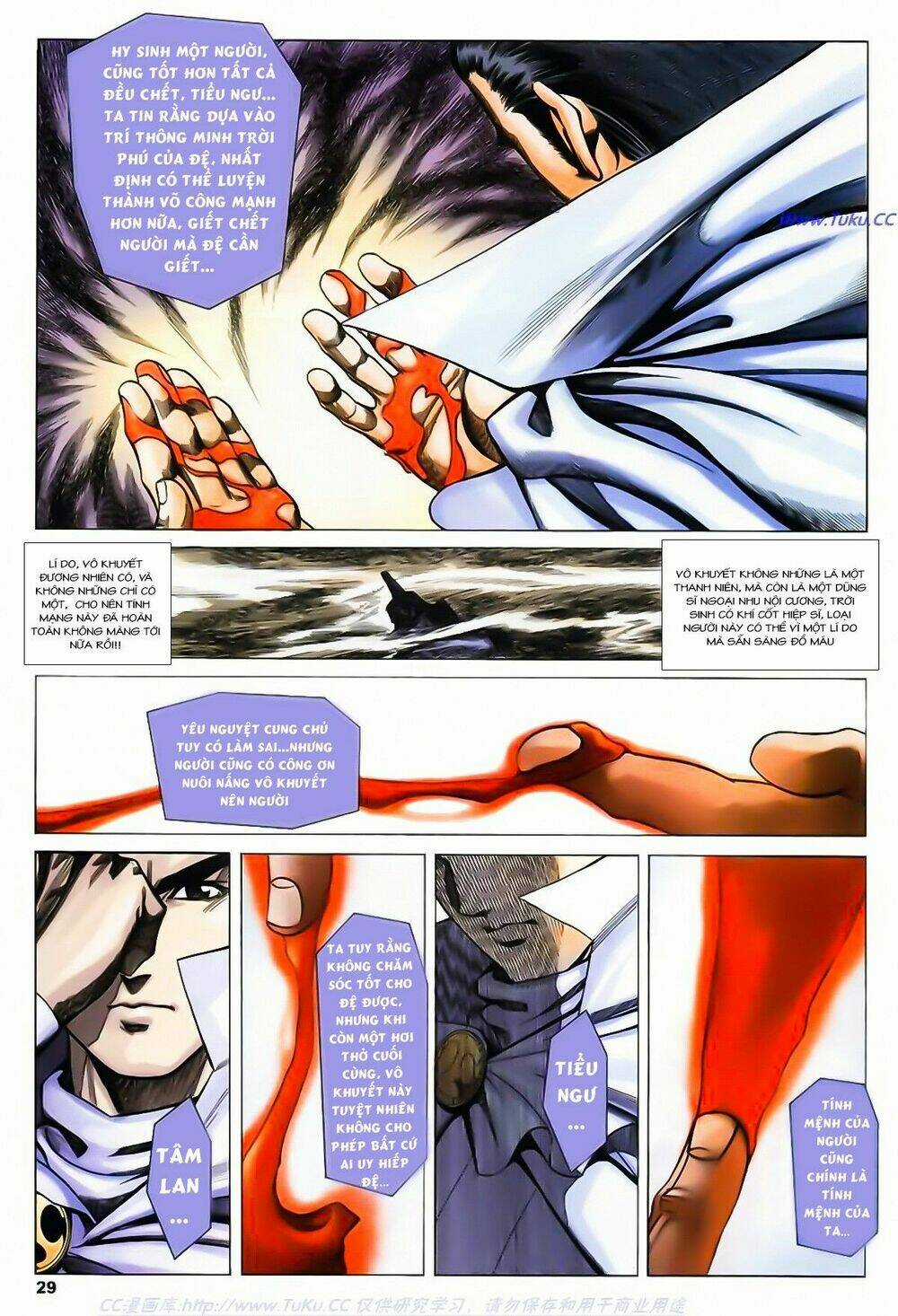 Song Hùng Kỳ Hiệp Chapter 185 trang 28