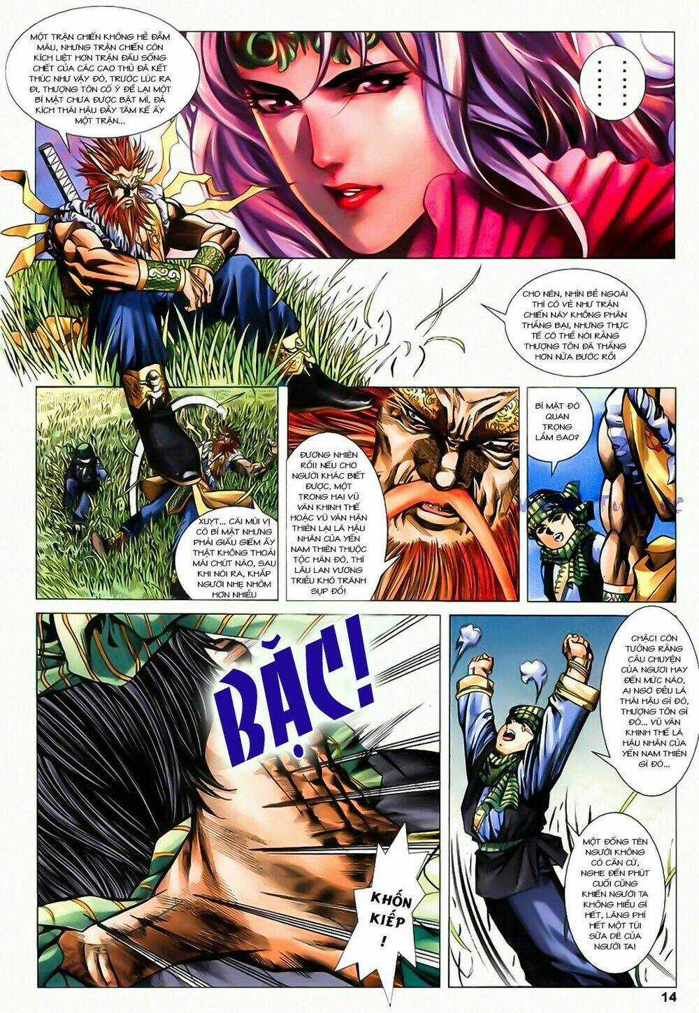 Song Hùng Kỳ Hiệp Chapter 186 trang 12