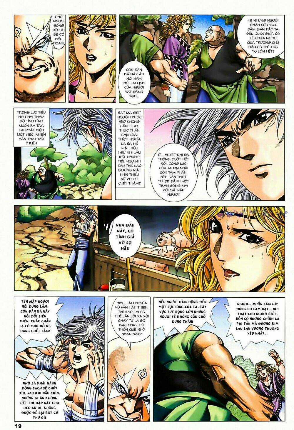 Song Hùng Kỳ Hiệp Chapter 186 trang 17