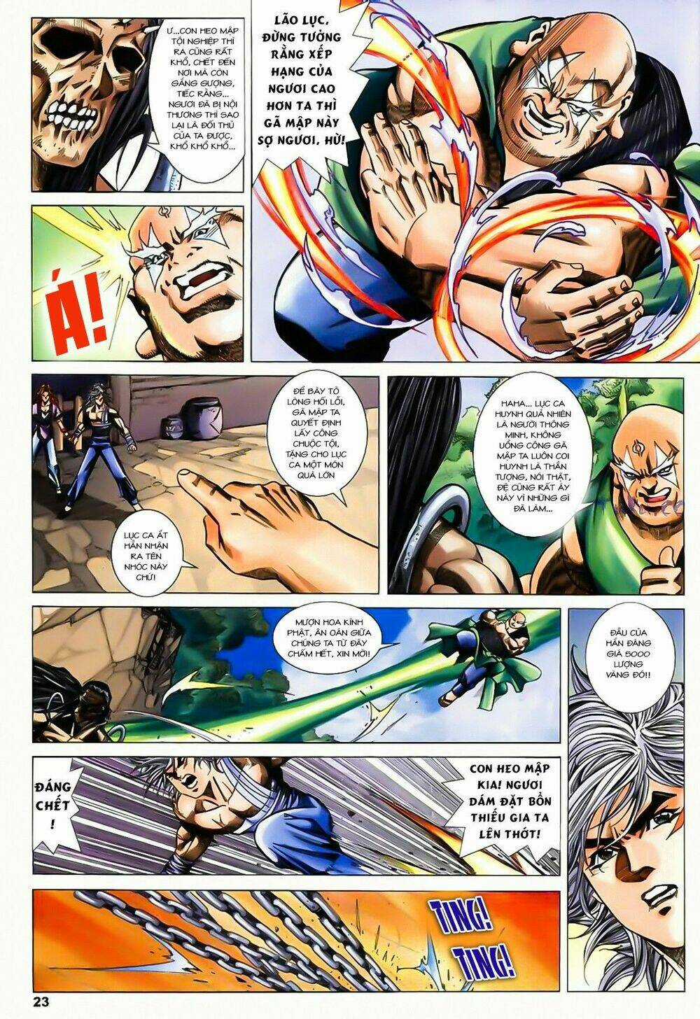 Song Hùng Kỳ Hiệp Chapter 186 trang 21