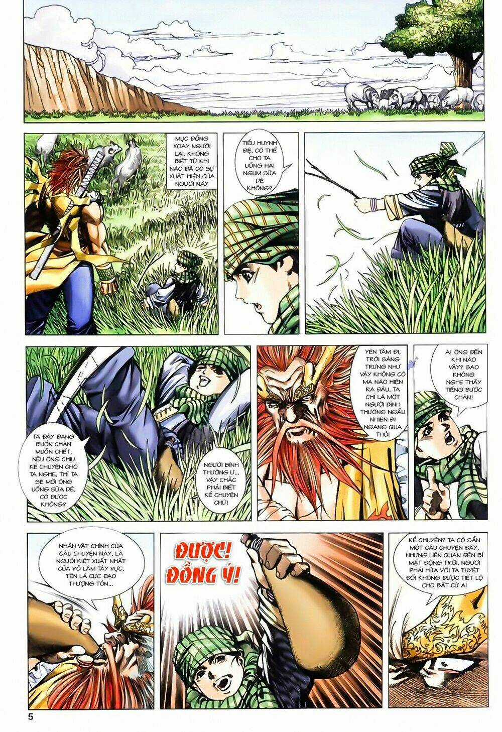 Song Hùng Kỳ Hiệp Chapter 186 trang 3