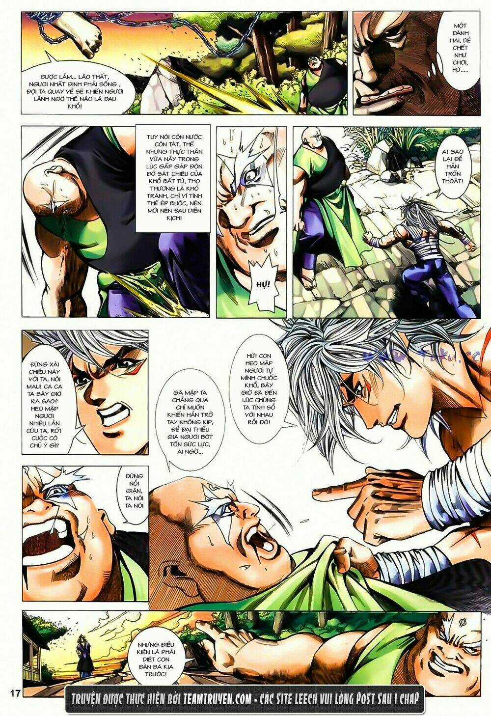 Song Hùng Kỳ Hiệp Chapter 187 trang 16