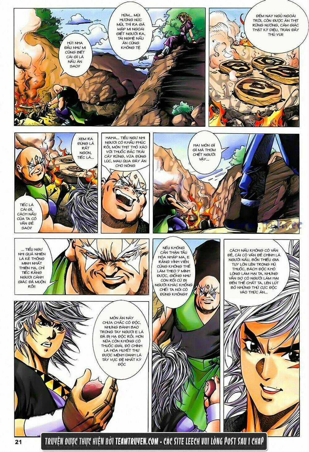 Song Hùng Kỳ Hiệp Chapter 187 trang 20