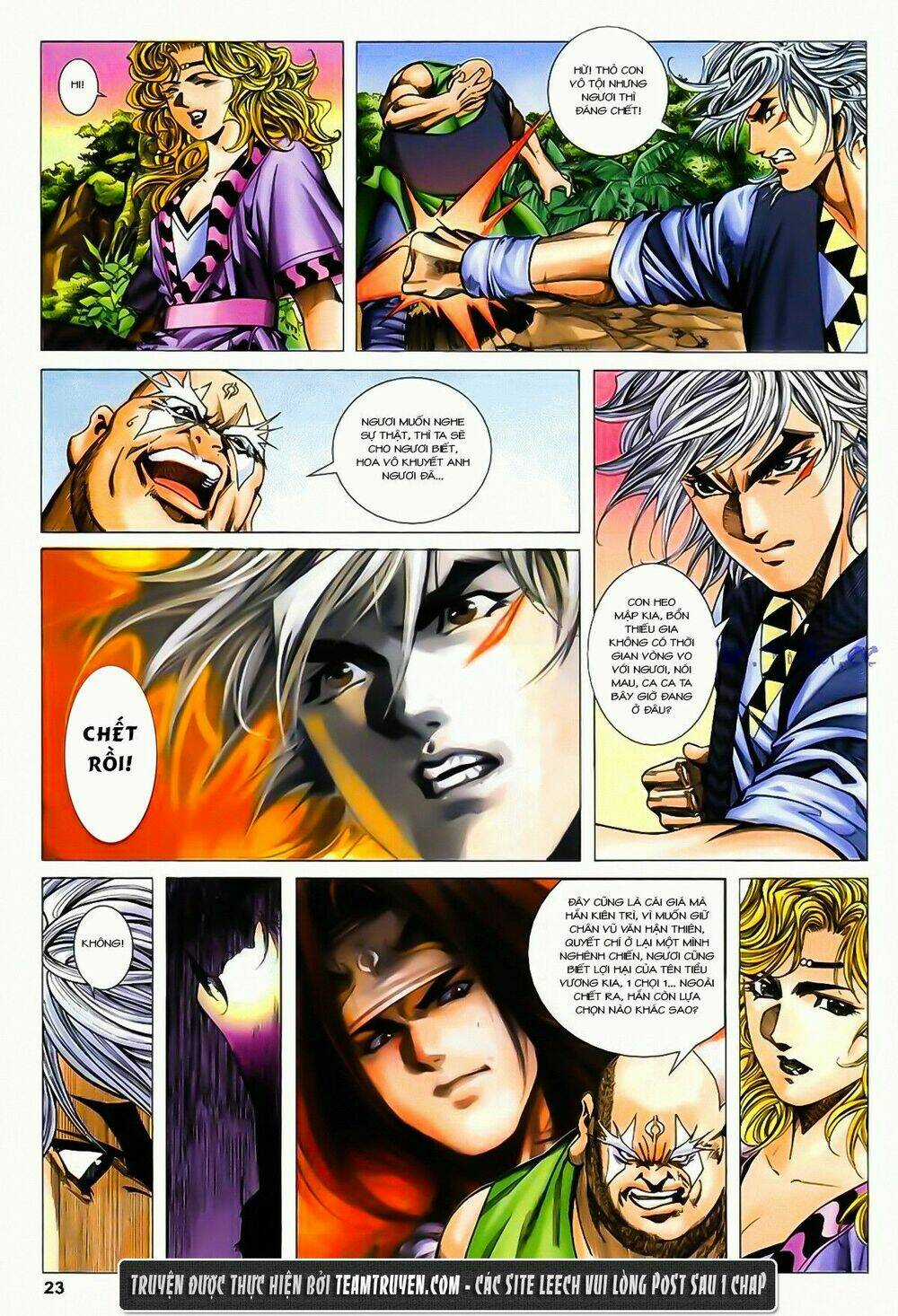 Song Hùng Kỳ Hiệp Chapter 187 trang 22