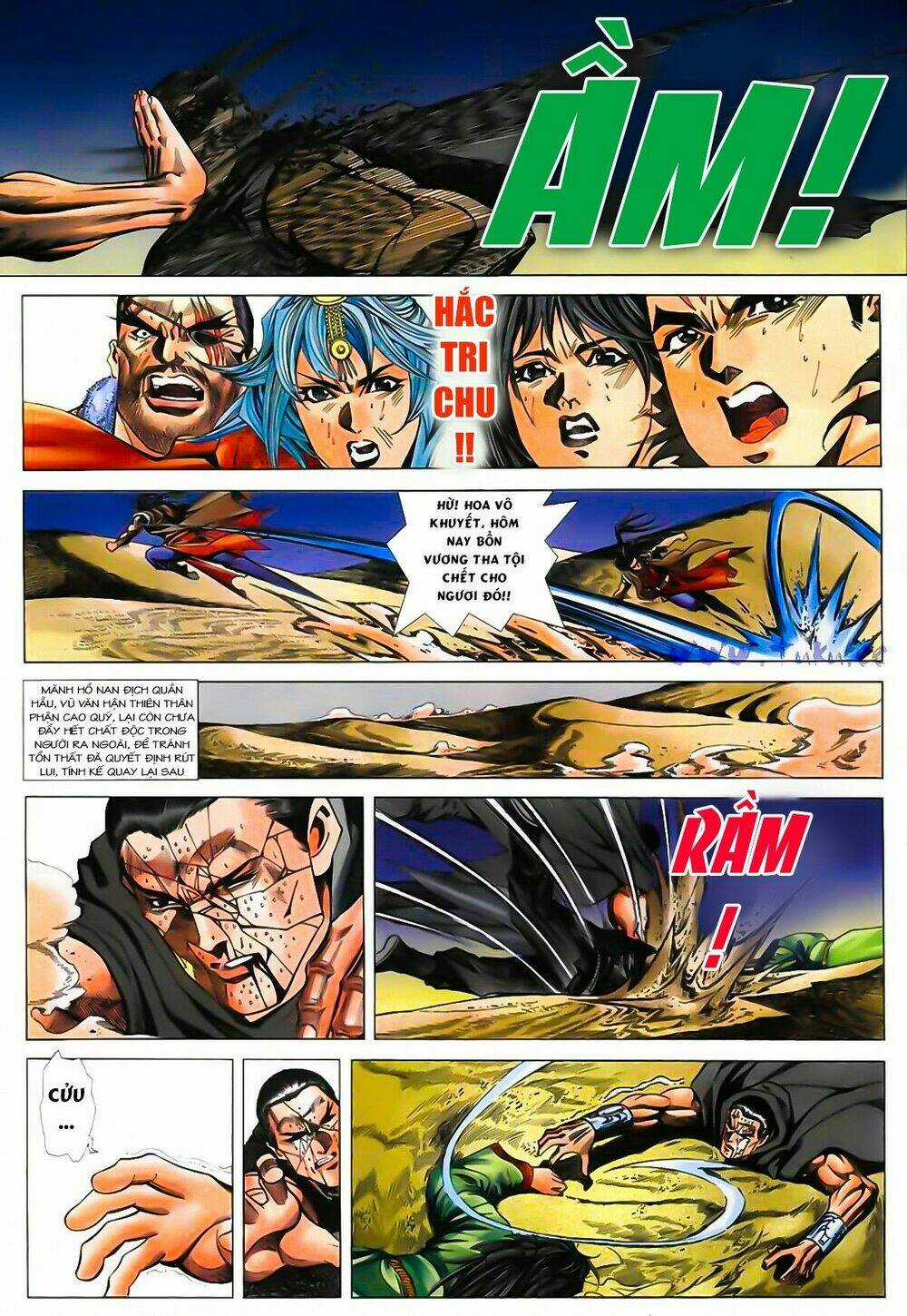 Song Hùng Kỳ Hiệp Chapter 189 trang 10