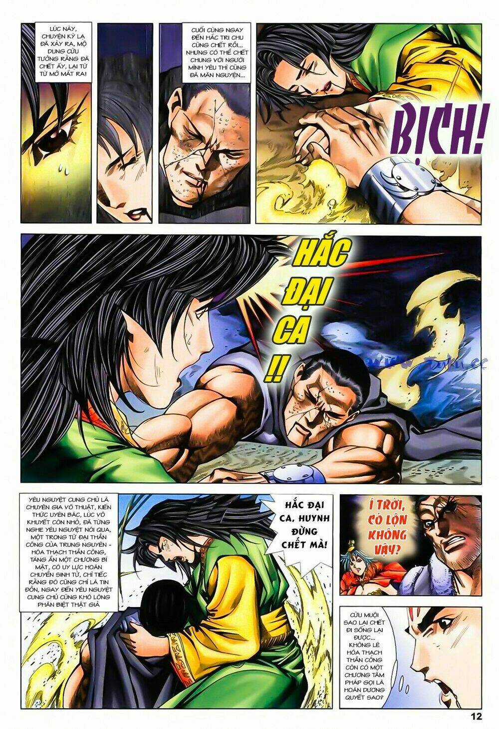 Song Hùng Kỳ Hiệp Chapter 189 trang 11