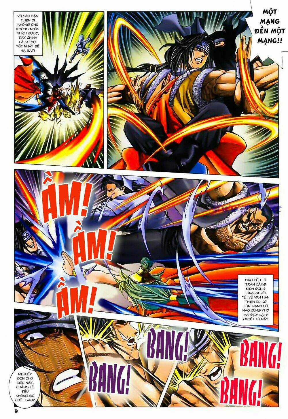 Song Hùng Kỳ Hiệp Chapter 189 trang 8