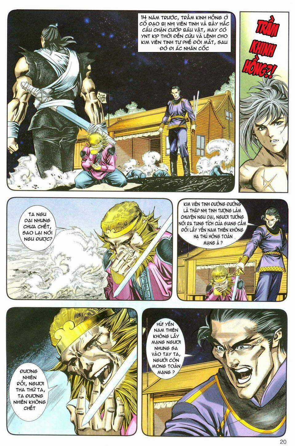Song Hùng Kỳ Hiệp Chapter 19 trang 20