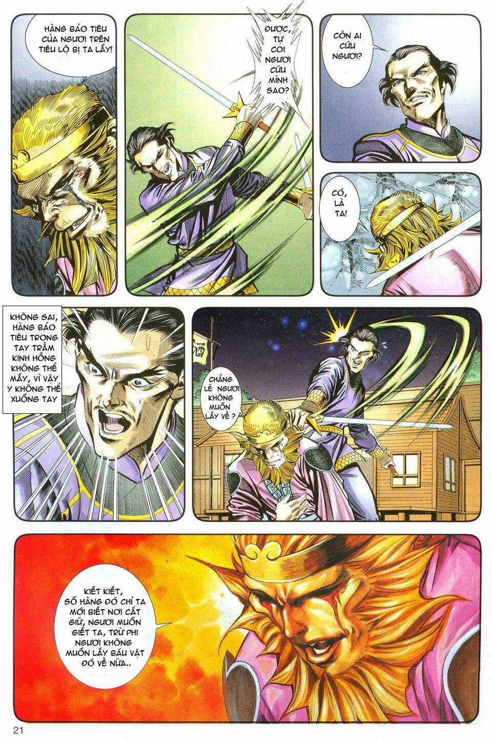 Song Hùng Kỳ Hiệp Chapter 19 trang 21