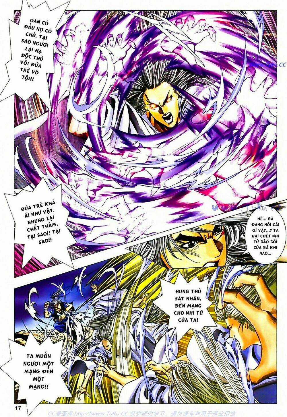 Song Hùng Kỳ Hiệp Chapter 190 trang 16