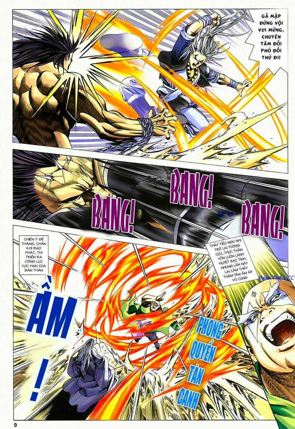 Song Hùng Kỳ Hiệp Chapter 190 trang 8