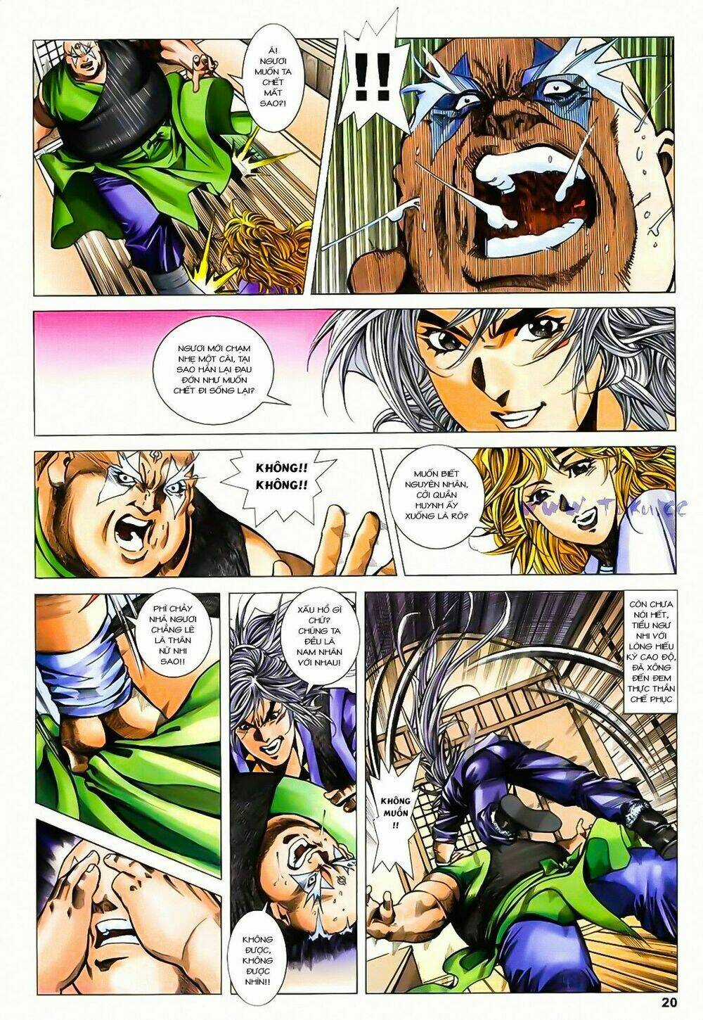 Song Hùng Kỳ Hiệp Chapter 193 trang 19