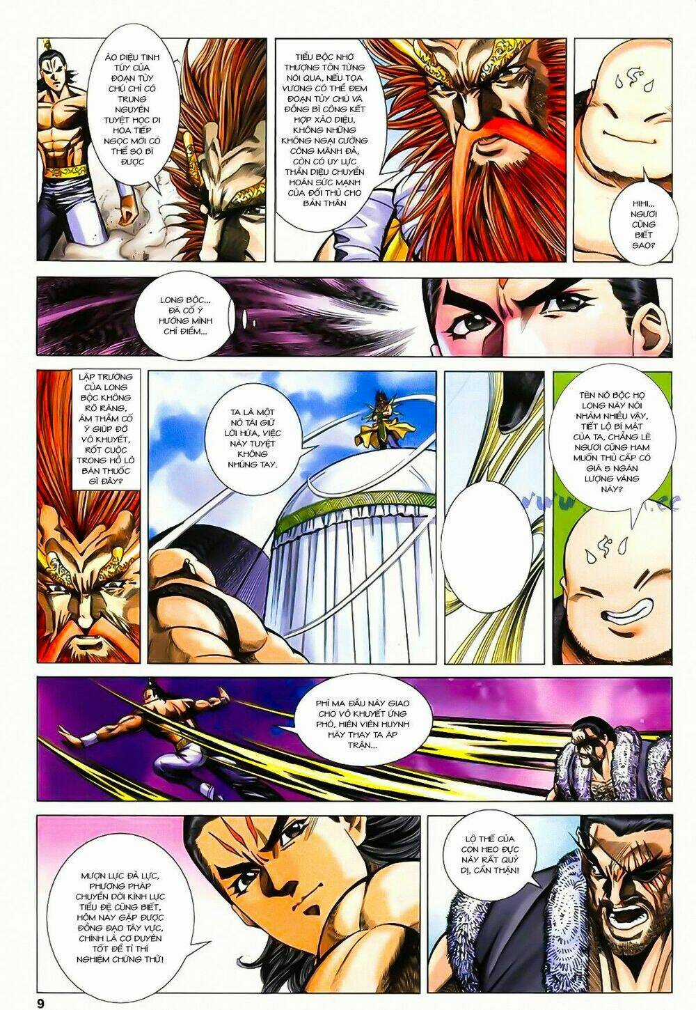 Song Hùng Kỳ Hiệp Chapter 193 trang 8