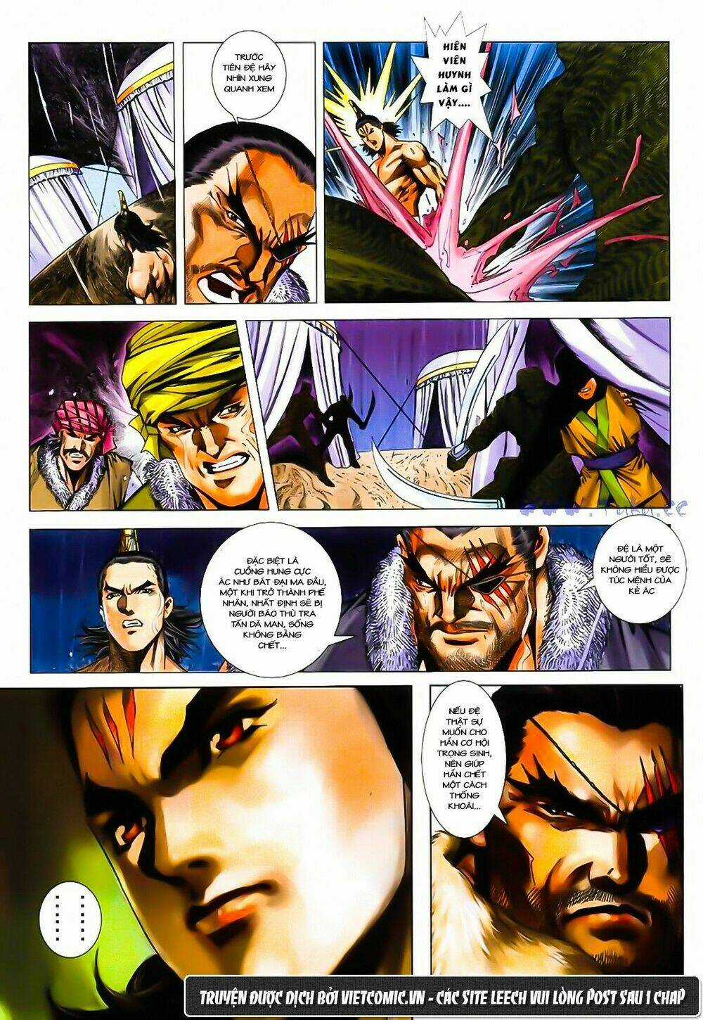 Song Hùng Kỳ Hiệp Chapter 195 trang 10