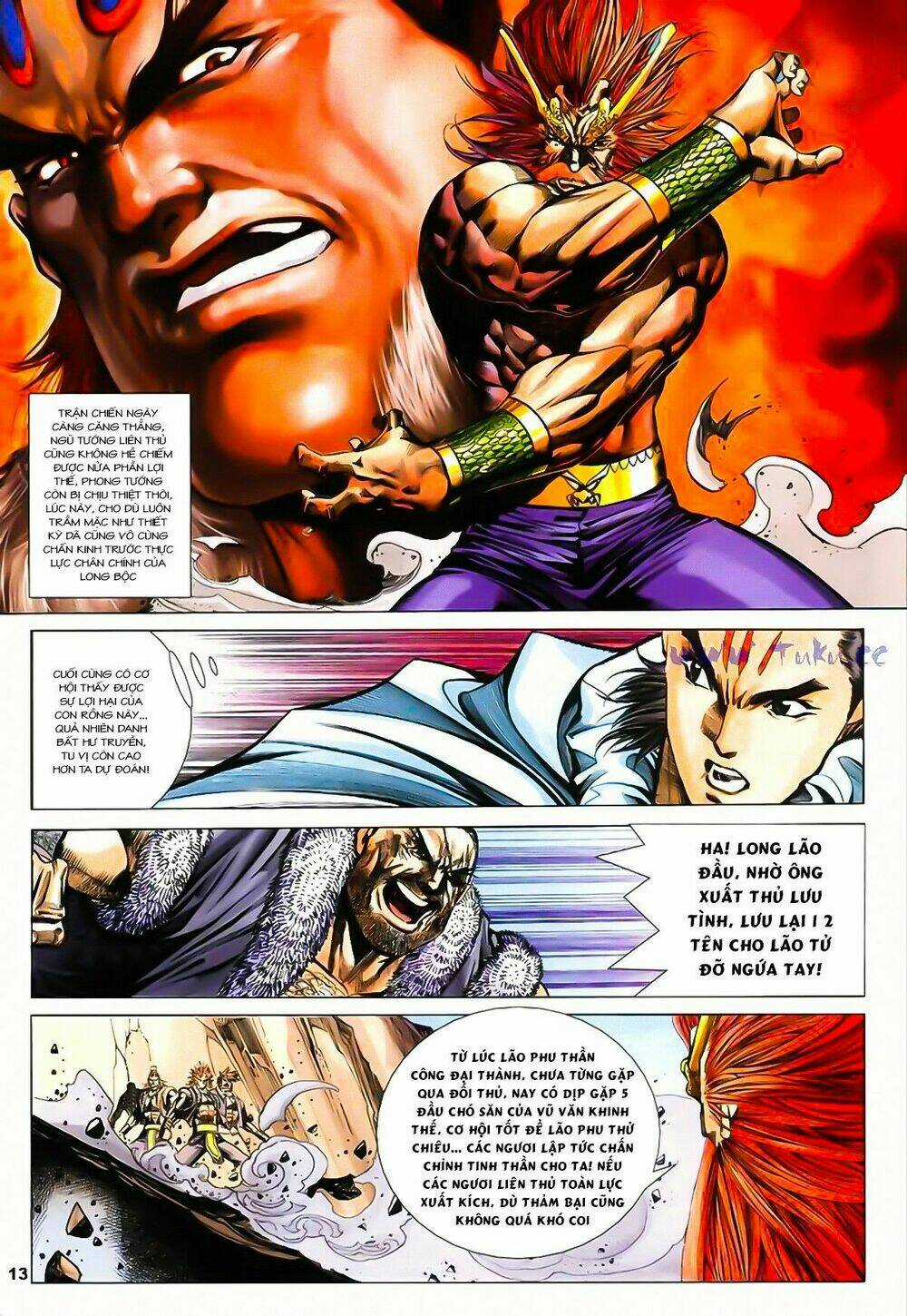 Song Hùng Kỳ Hiệp Chapter 196 trang 12