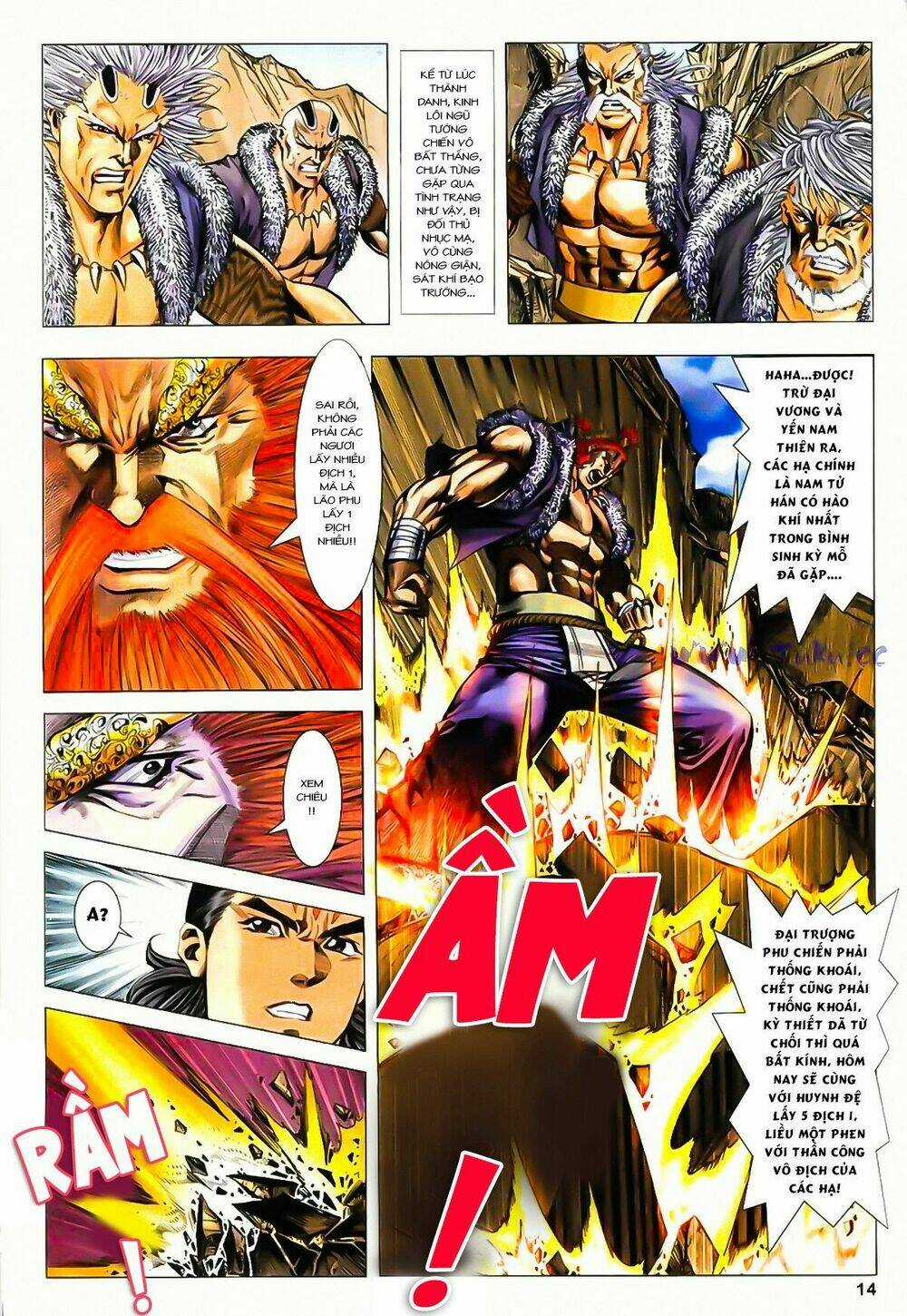 Song Hùng Kỳ Hiệp Chapter 196 trang 13