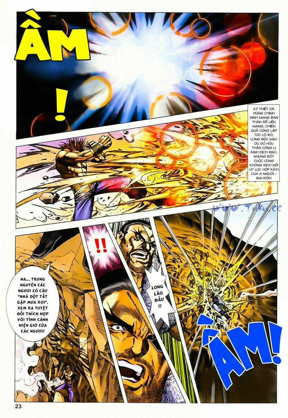 Song Hùng Kỳ Hiệp Chapter 196 trang 22