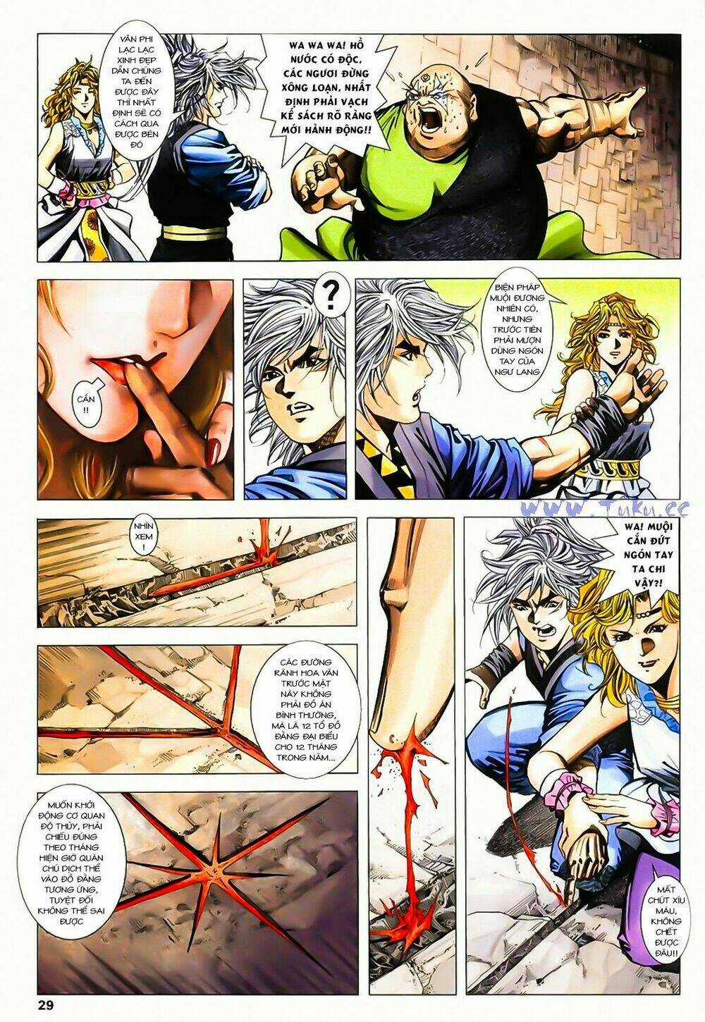 Song Hùng Kỳ Hiệp Chapter 196 trang 28