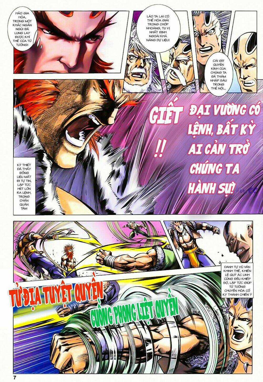 Song Hùng Kỳ Hiệp Chapter 196 trang 6