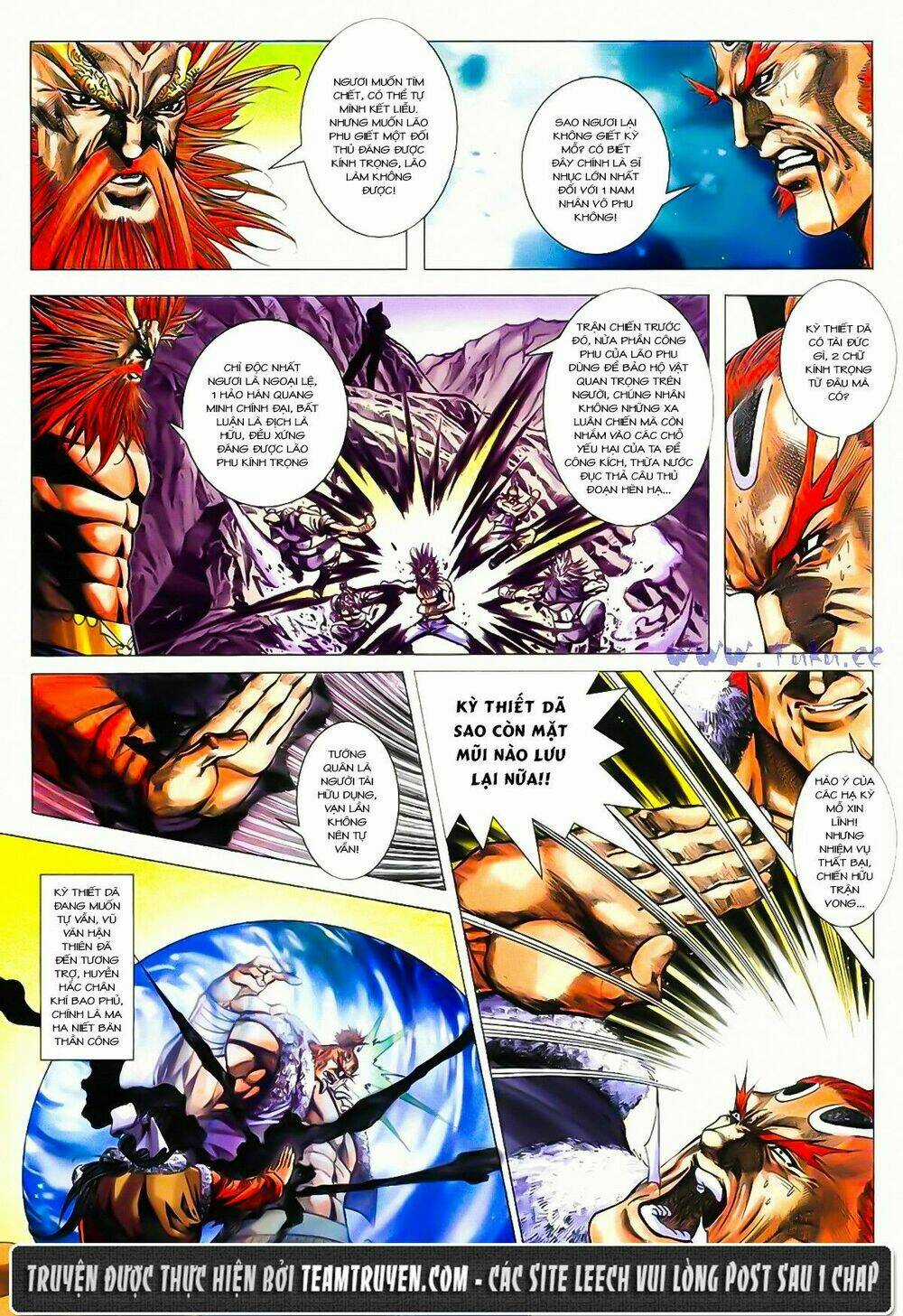 Song Hùng Kỳ Hiệp Chapter 197 trang 14