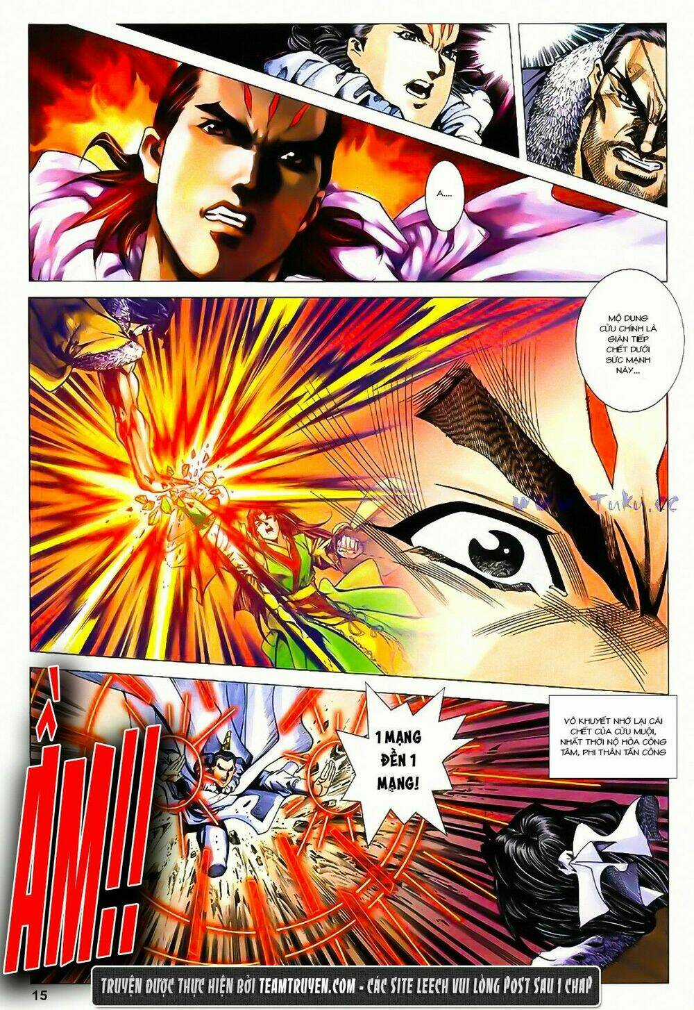 Song Hùng Kỳ Hiệp Chapter 198 trang 13