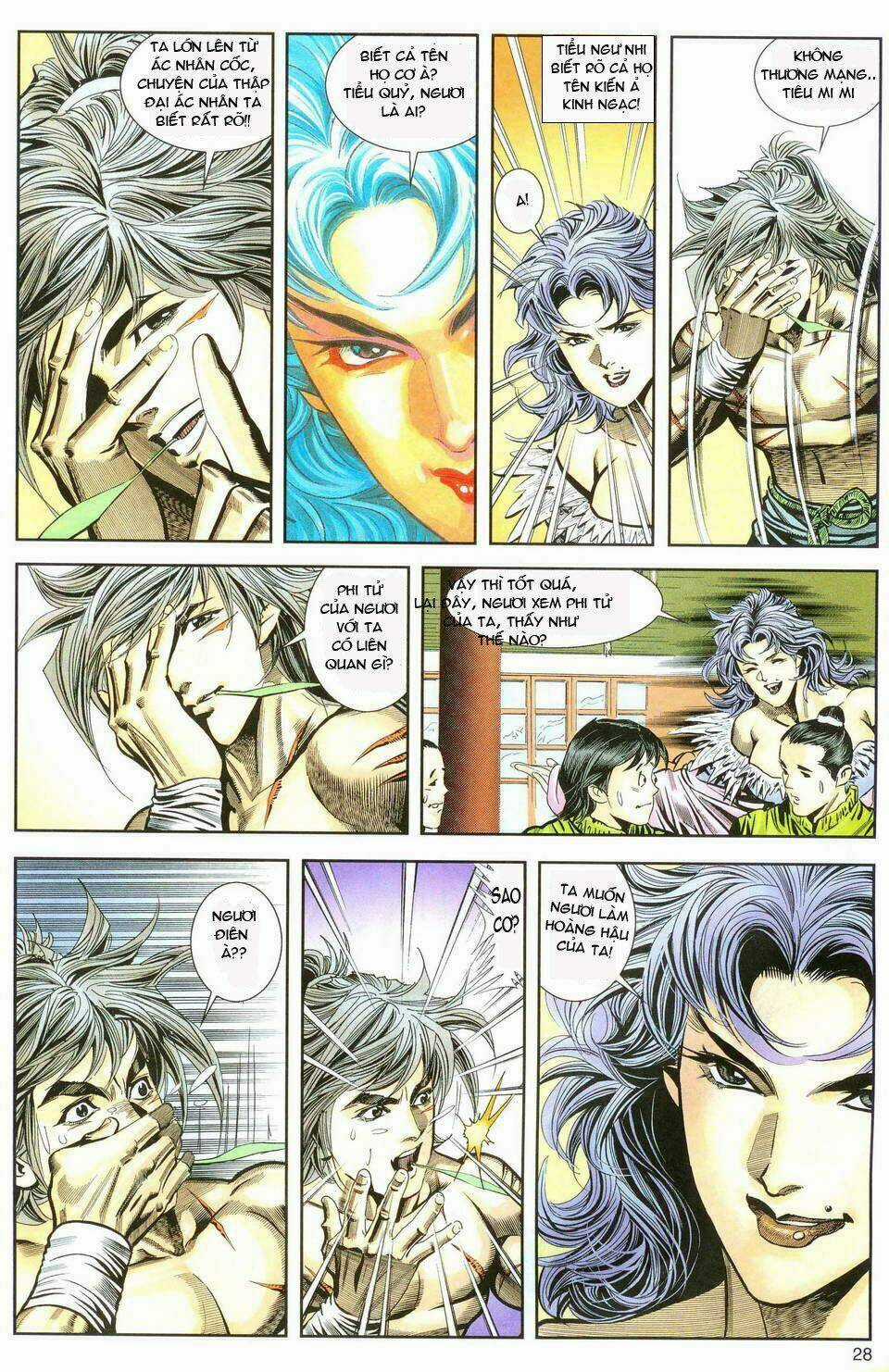 Song Hùng Kỳ Hiệp Chapter 20 trang 28