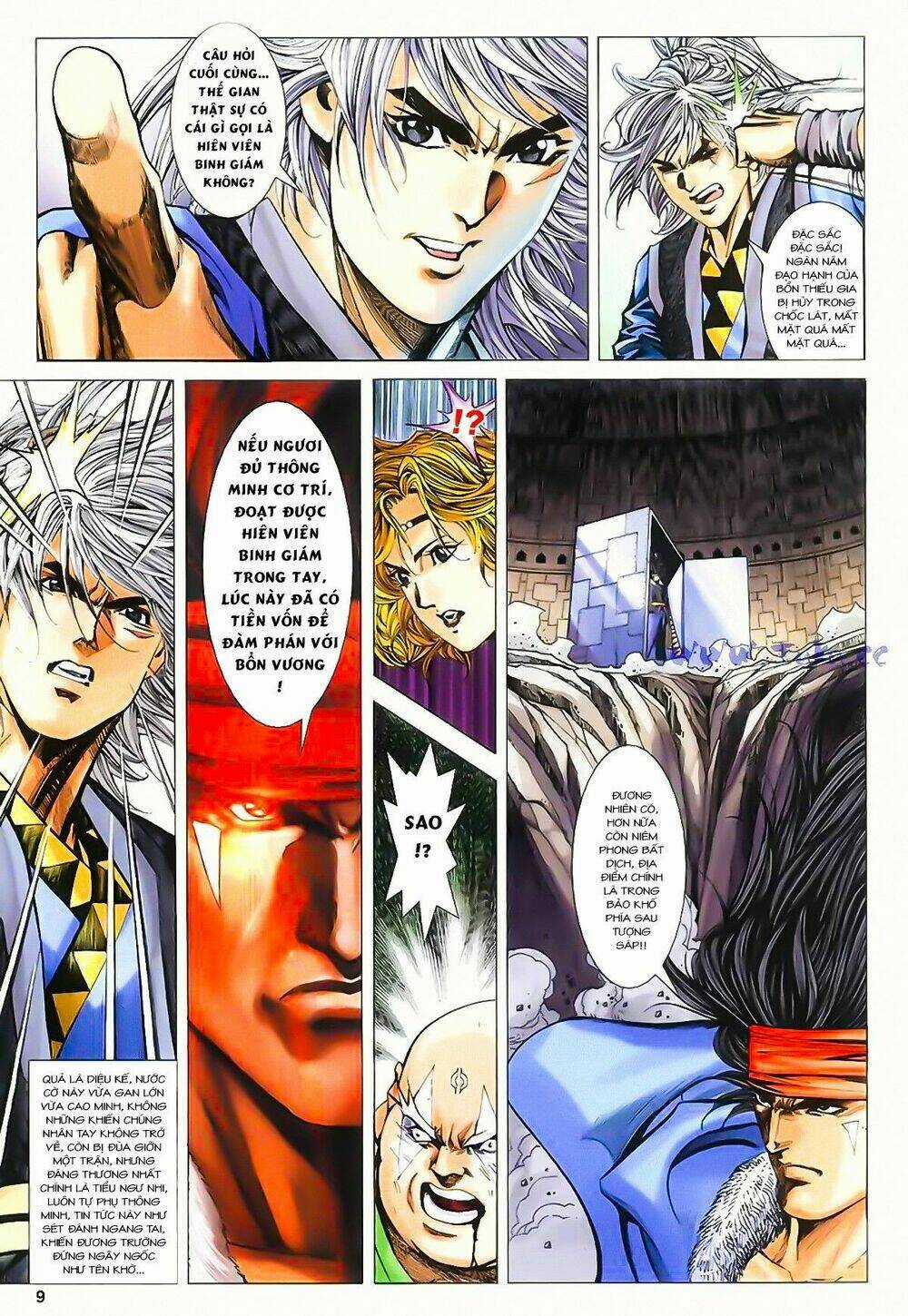 Song Hùng Kỳ Hiệp Chapter 200 trang 8