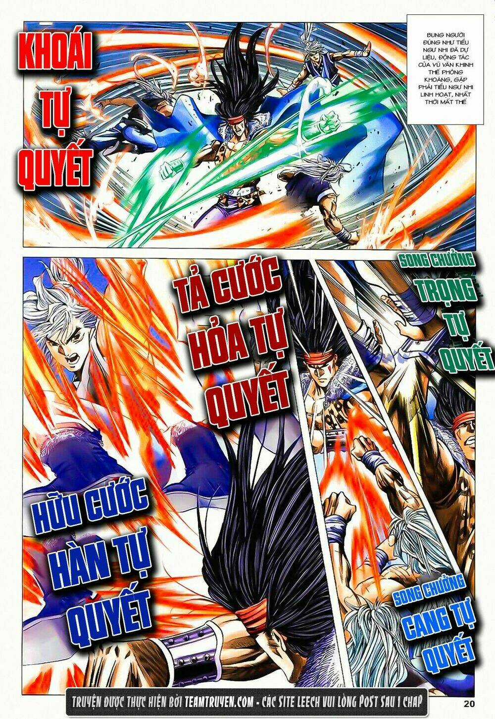 Song Hùng Kỳ Hiệp Chapter 201 trang 18