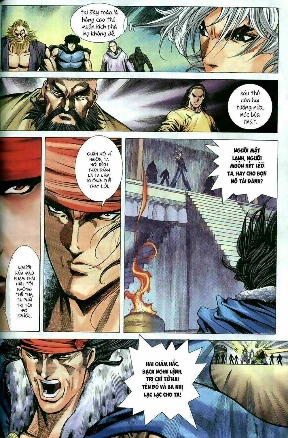 Song Hùng Kỳ Hiệp Chapter 205 trang 11