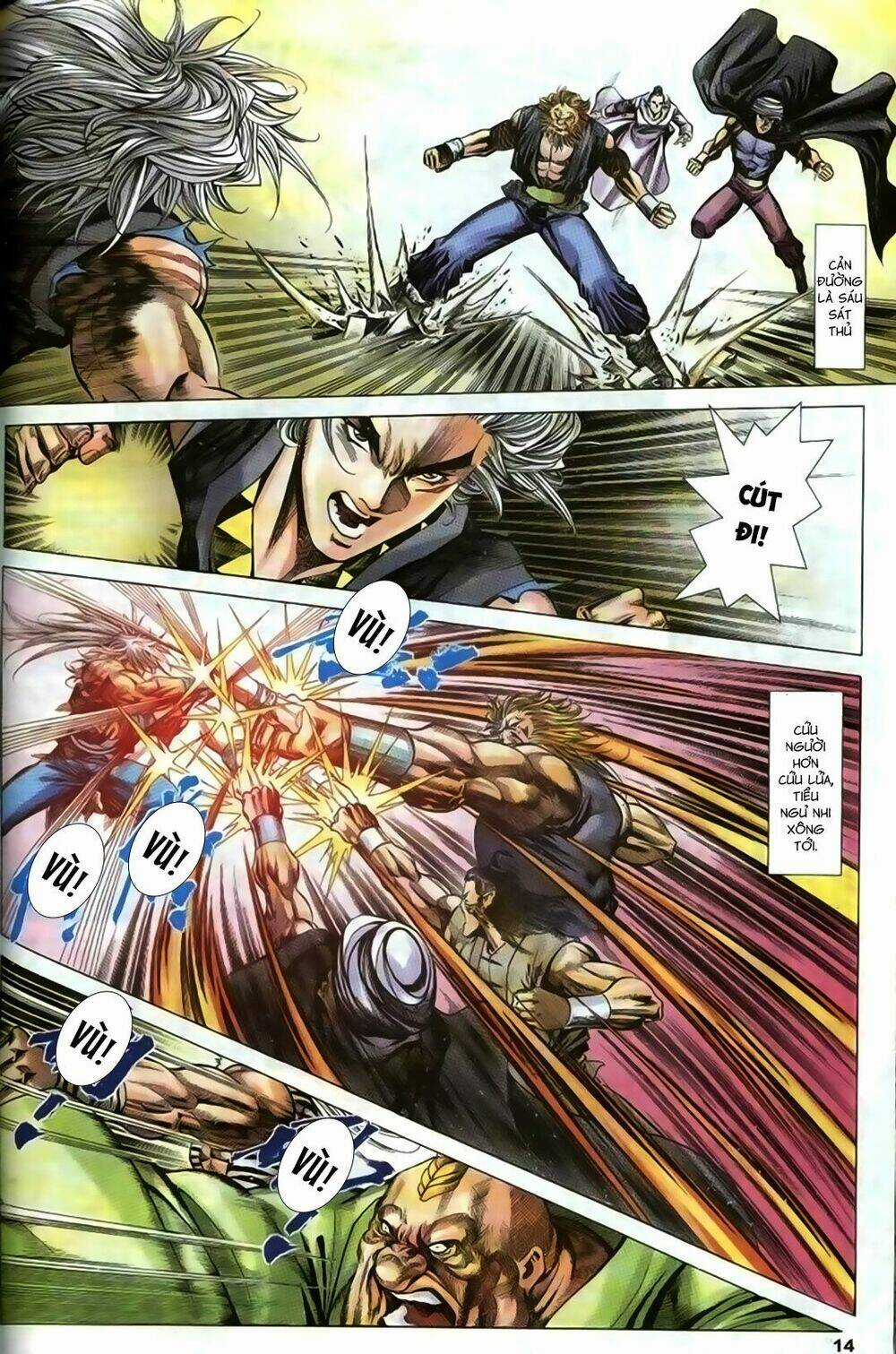 Song Hùng Kỳ Hiệp Chapter 205 trang 16