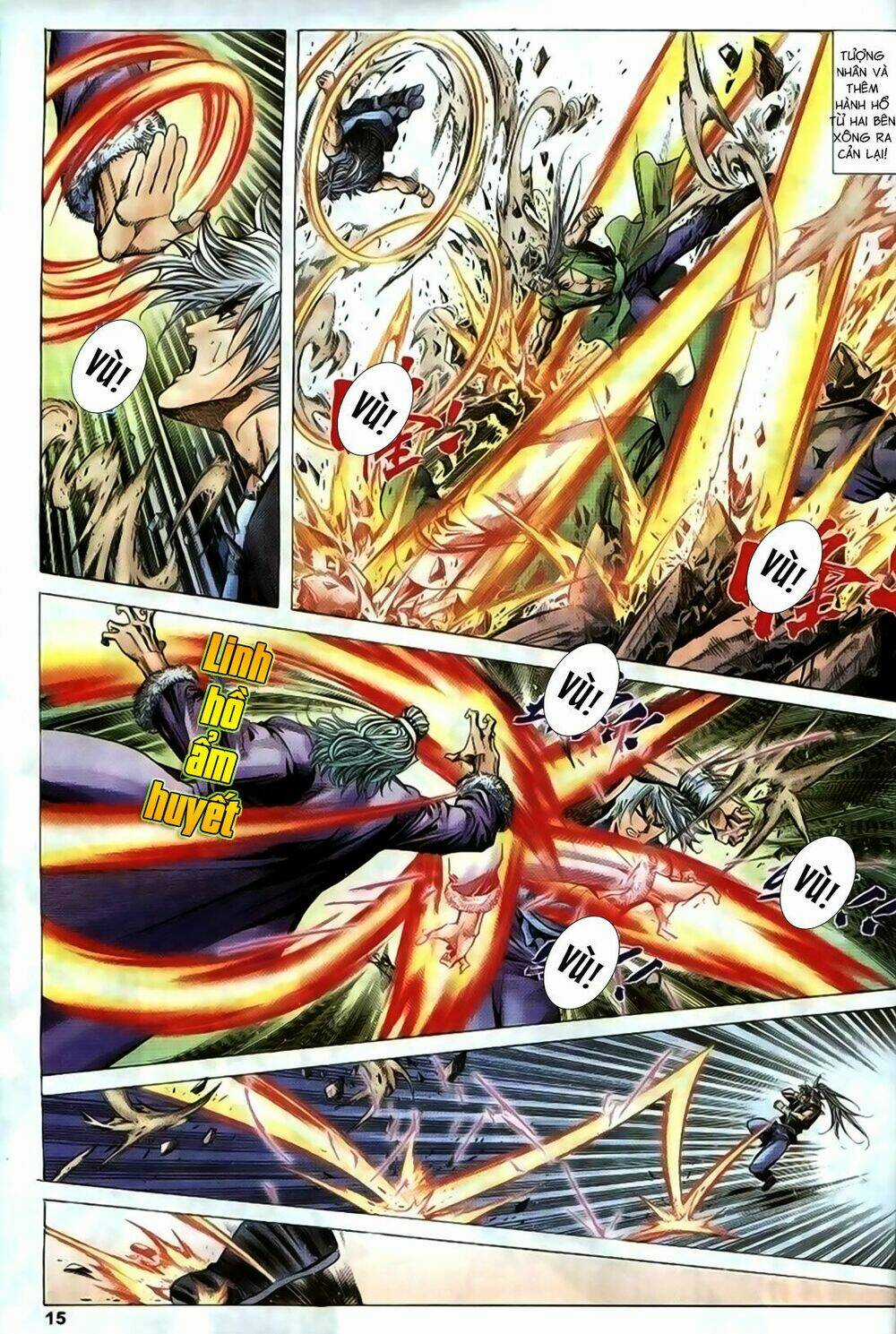 Song Hùng Kỳ Hiệp Chapter 205 trang 17