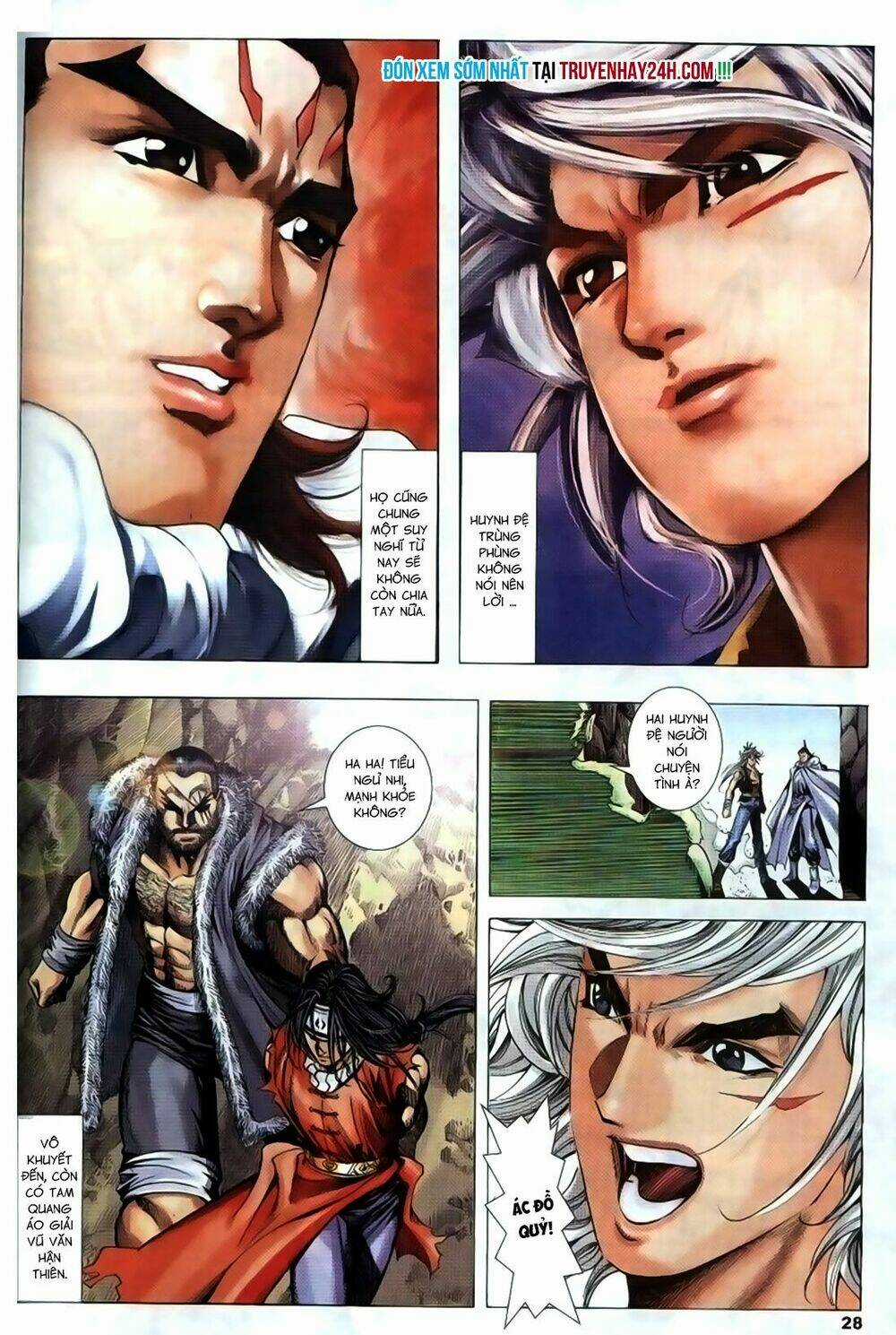 Song Hùng Kỳ Hiệp Chapter 205 trang 33