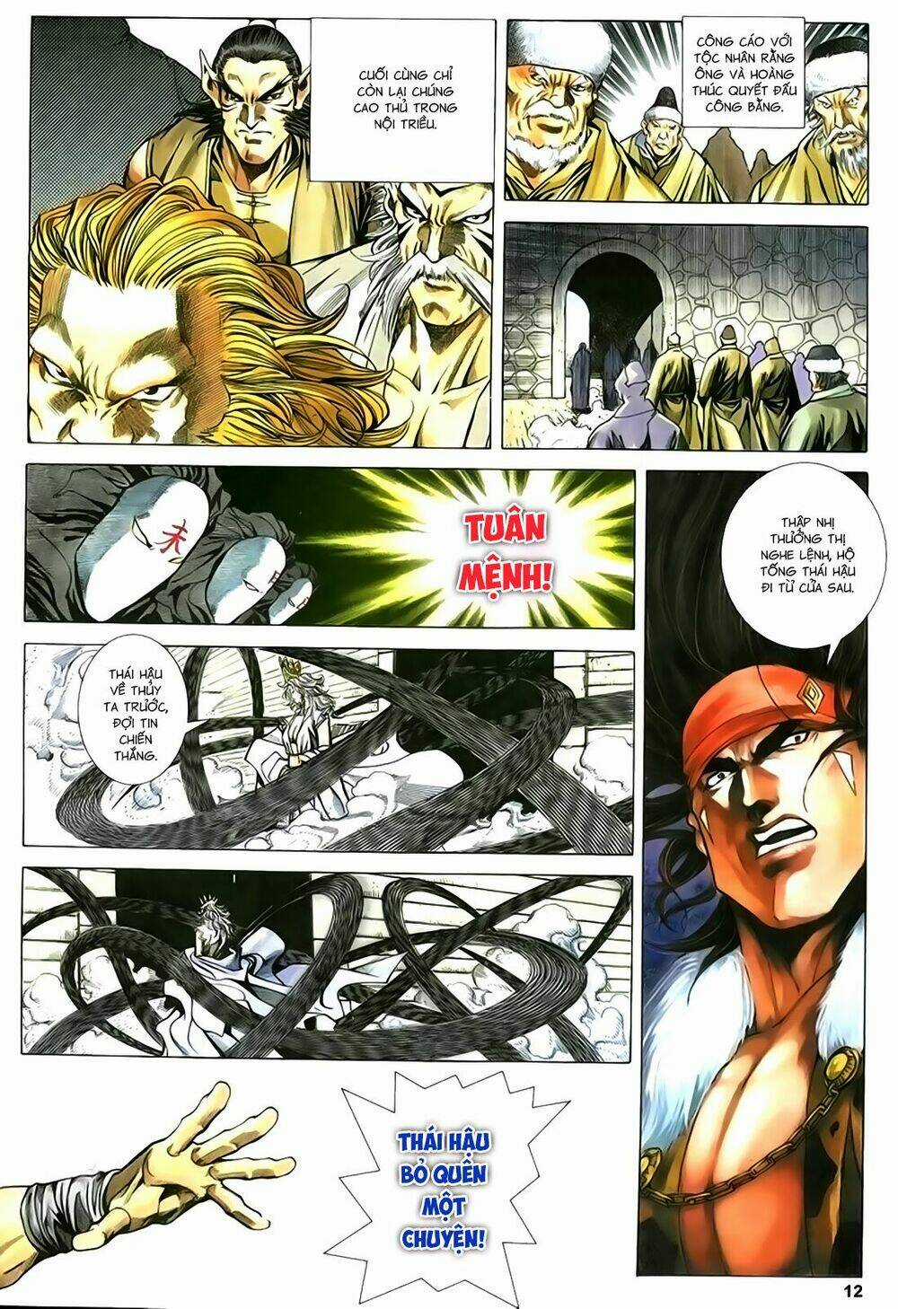 Song Hùng Kỳ Hiệp Chapter 206 trang 11