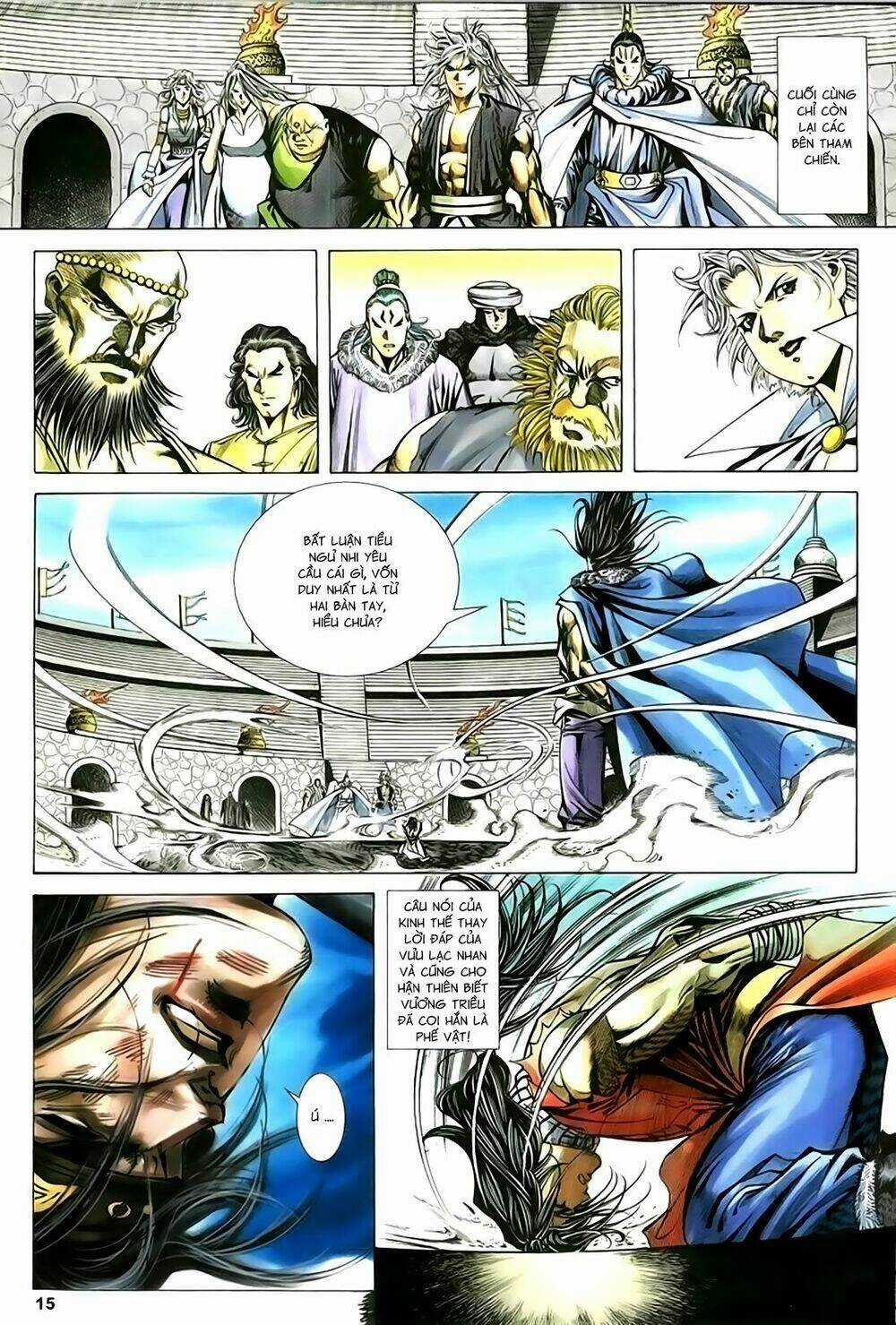 Song Hùng Kỳ Hiệp Chapter 206 trang 14