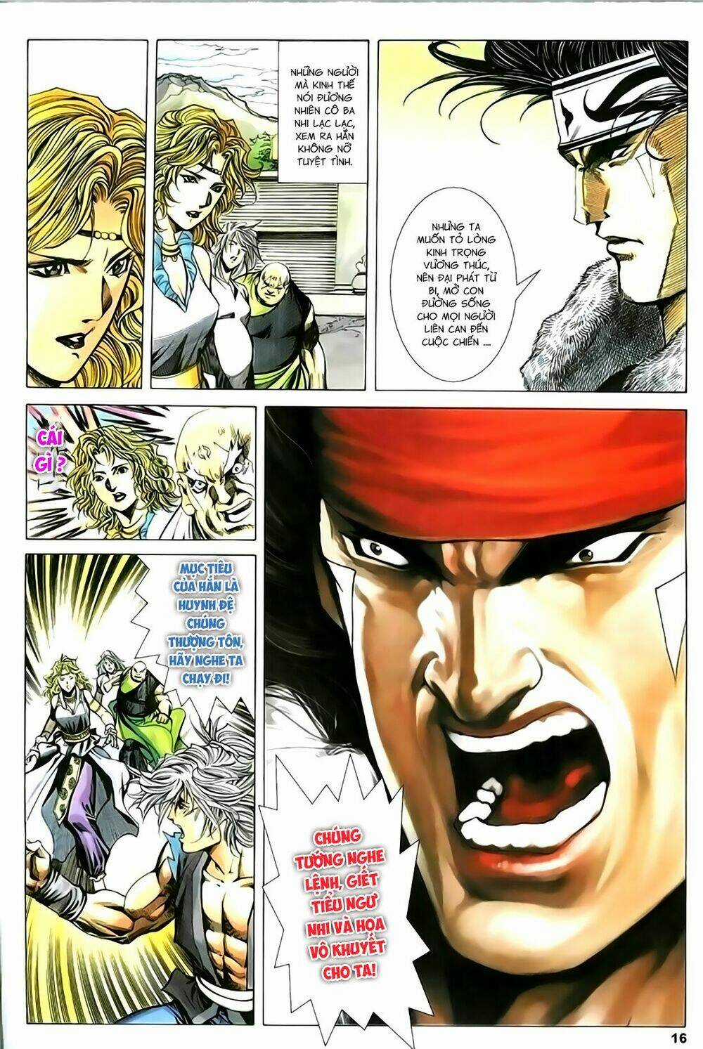 Song Hùng Kỳ Hiệp Chapter 206 trang 15