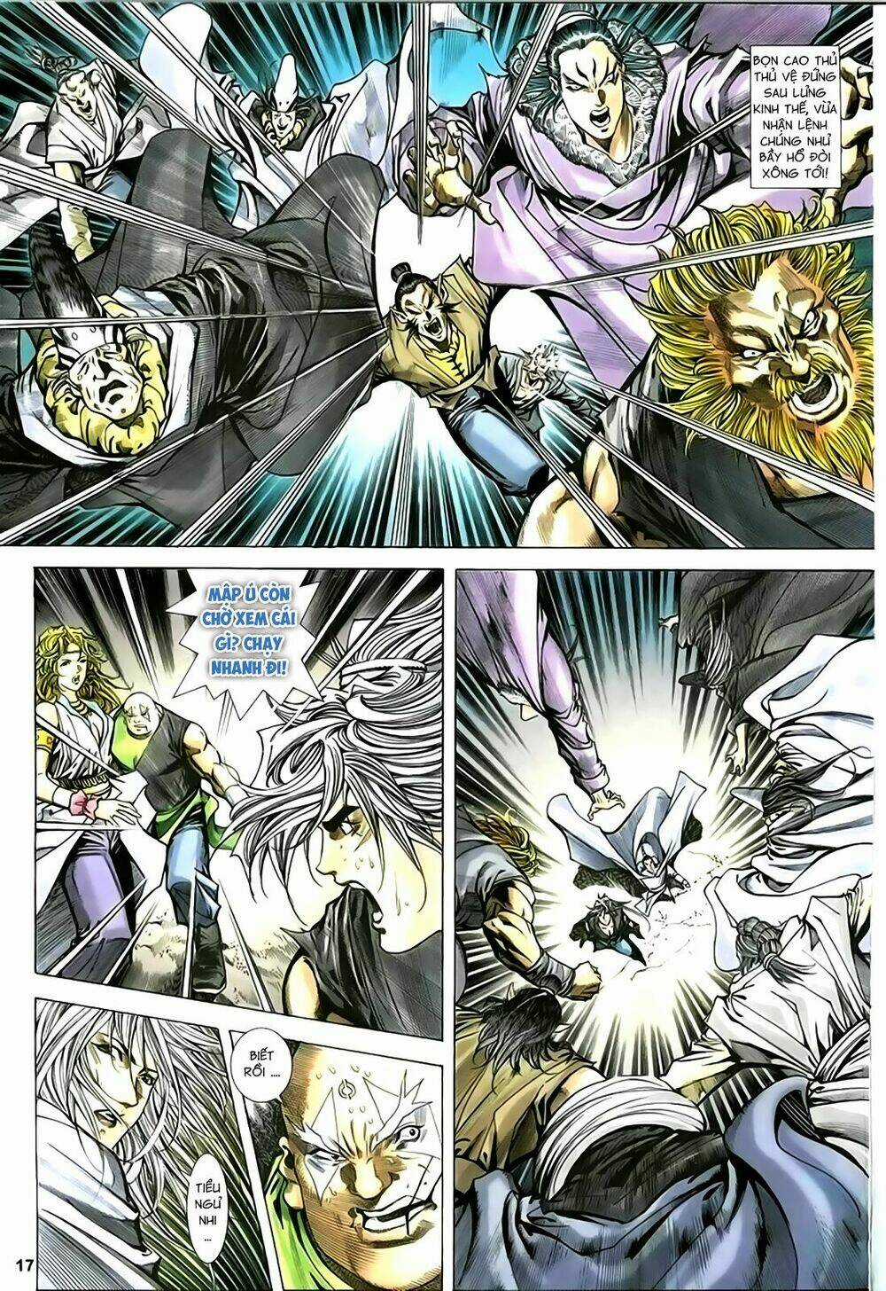 Song Hùng Kỳ Hiệp Chapter 206 trang 16