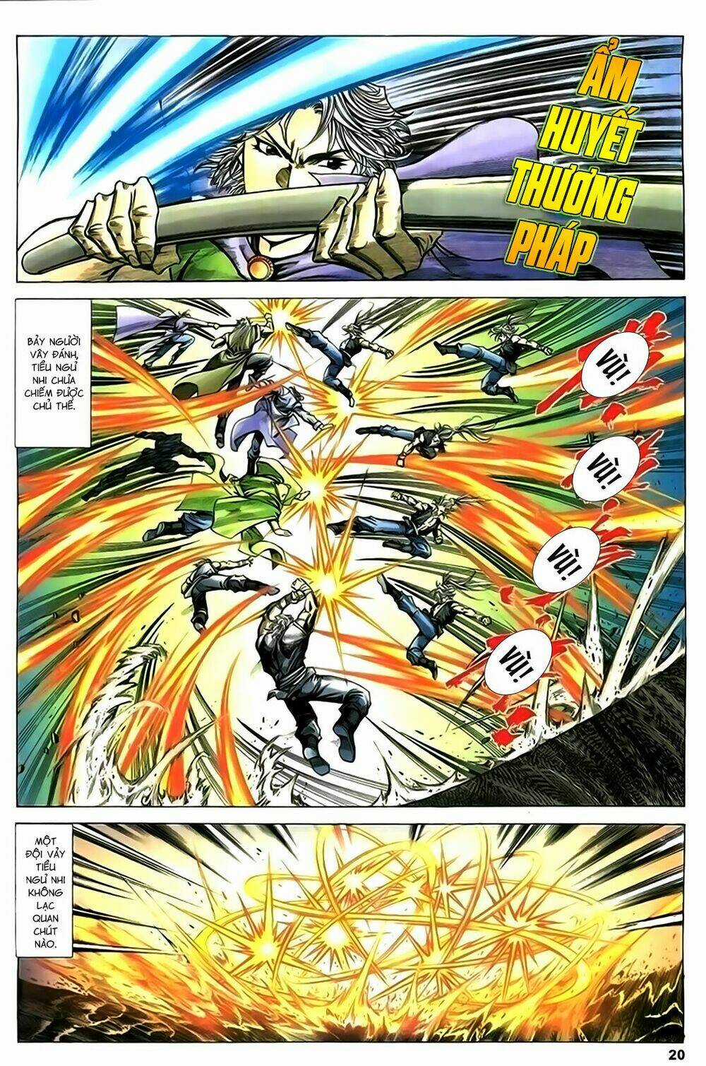 Song Hùng Kỳ Hiệp Chapter 206 trang 19