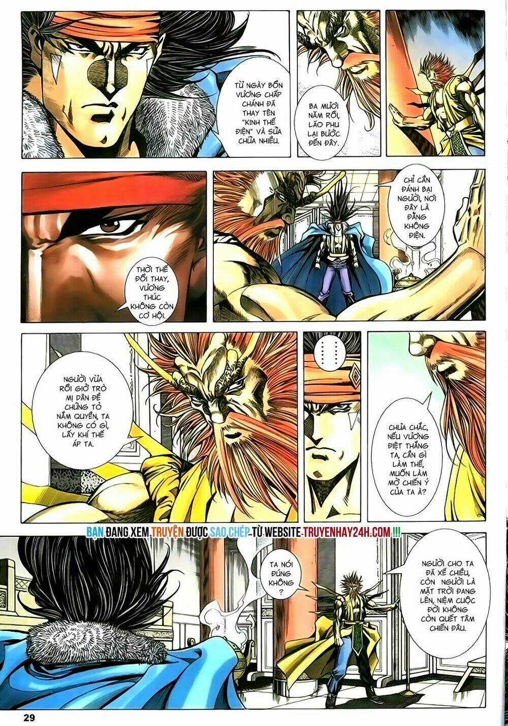 Song Hùng Kỳ Hiệp Chapter 206 trang 29