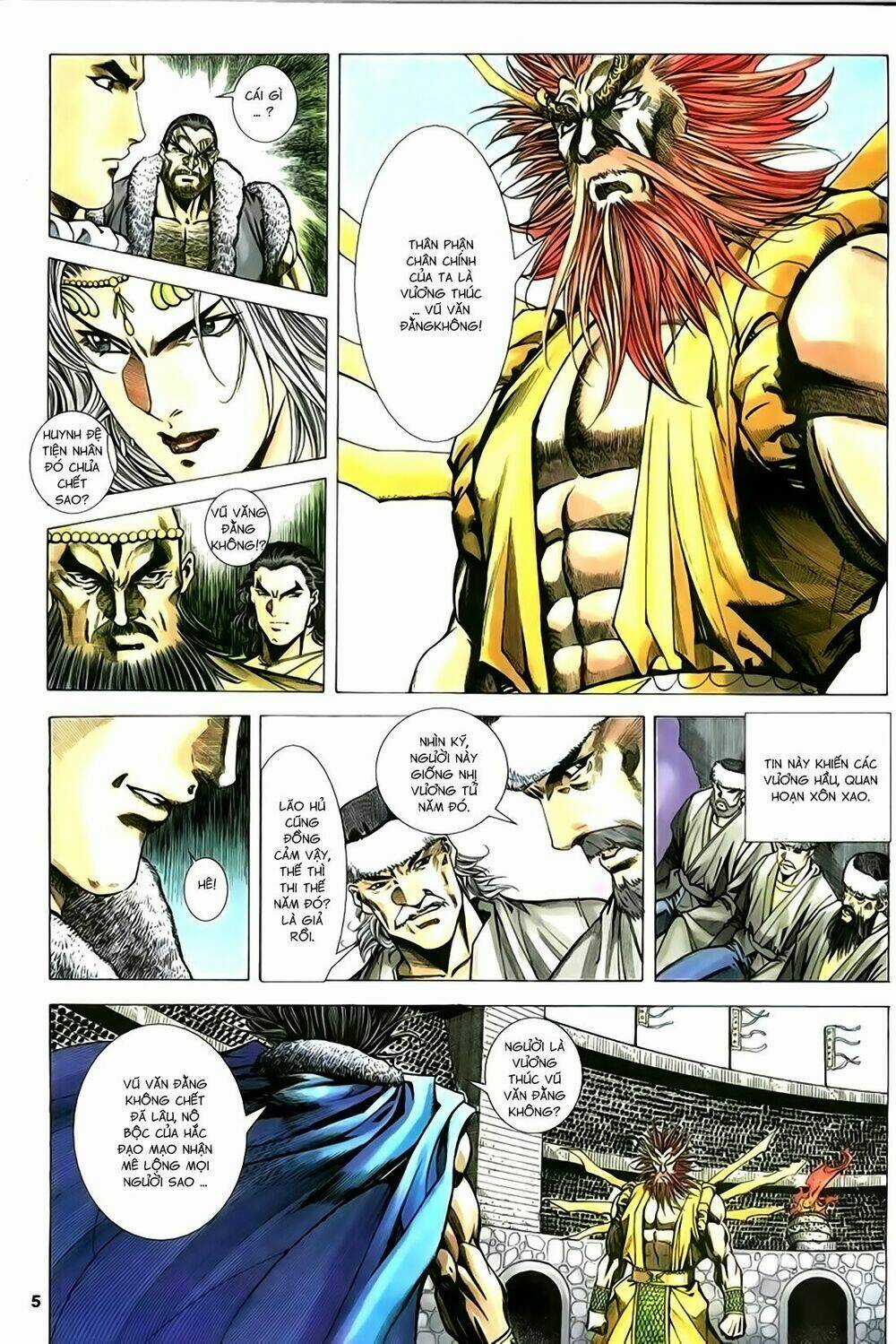 Song Hùng Kỳ Hiệp Chapter 206 trang 4